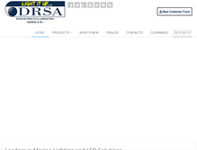 Tablet Screenshot of drsa.com